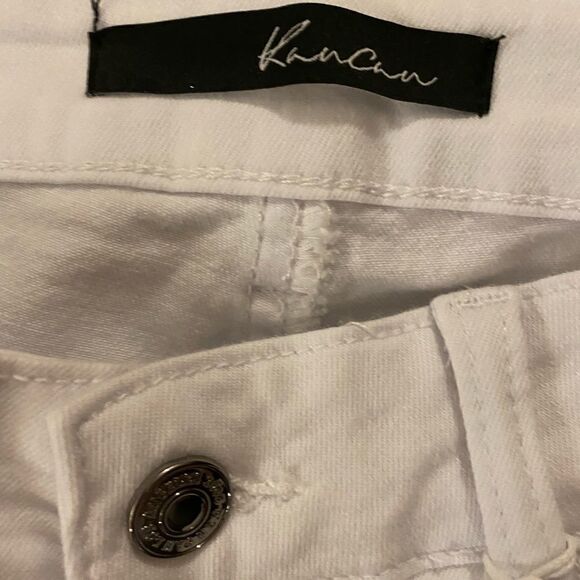 Rancan white distressed jeans size 25 - Picture 9 of 9